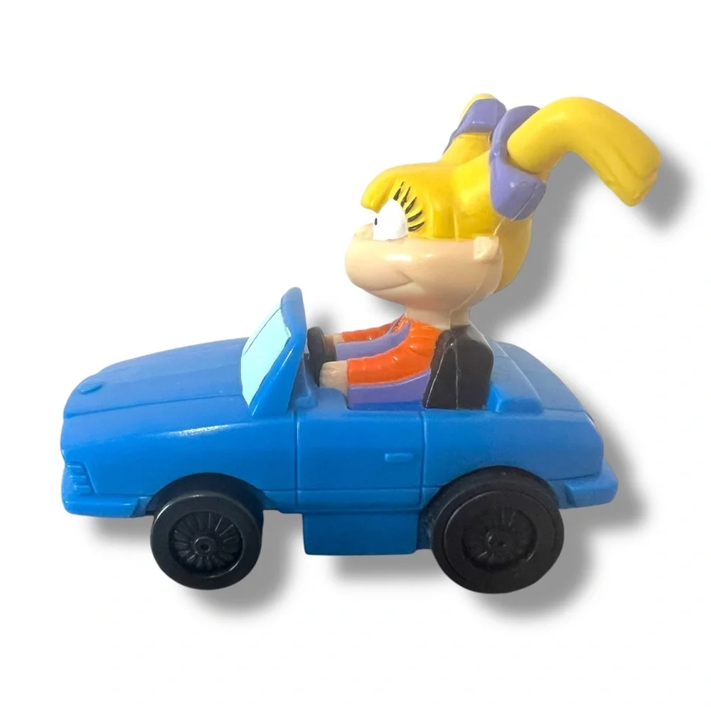 Burger King Kids Club Rugrats Angelica Toy Car Pre-owned 1998 Pull Back‎ Works